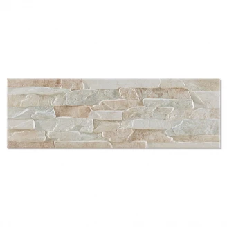 Veggflis <strong>Beas</strong>  Beige Matt 17x52 cm